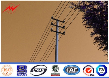چین 14m 800dan Electrical Power Pole Hot Dip Galvanized For Power Transmission Line تامین کننده