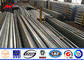 African Bitumen 20 M Double Circuit Galvanized Steel Power Pole 10 KV - 550 KV تامین کننده