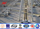 S500MC High Strength Power Line Steel Utility Pole For Electrical Transmission تامین کننده