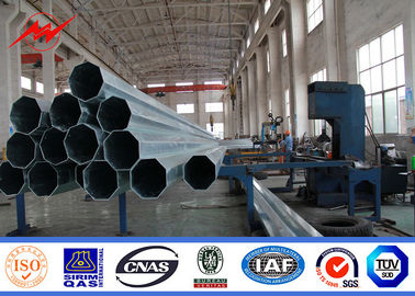 چین 800Dan Galvanized Steel Tubular Pole 14m For Transmission Line Project , 10kv~550kv Power تامین کننده